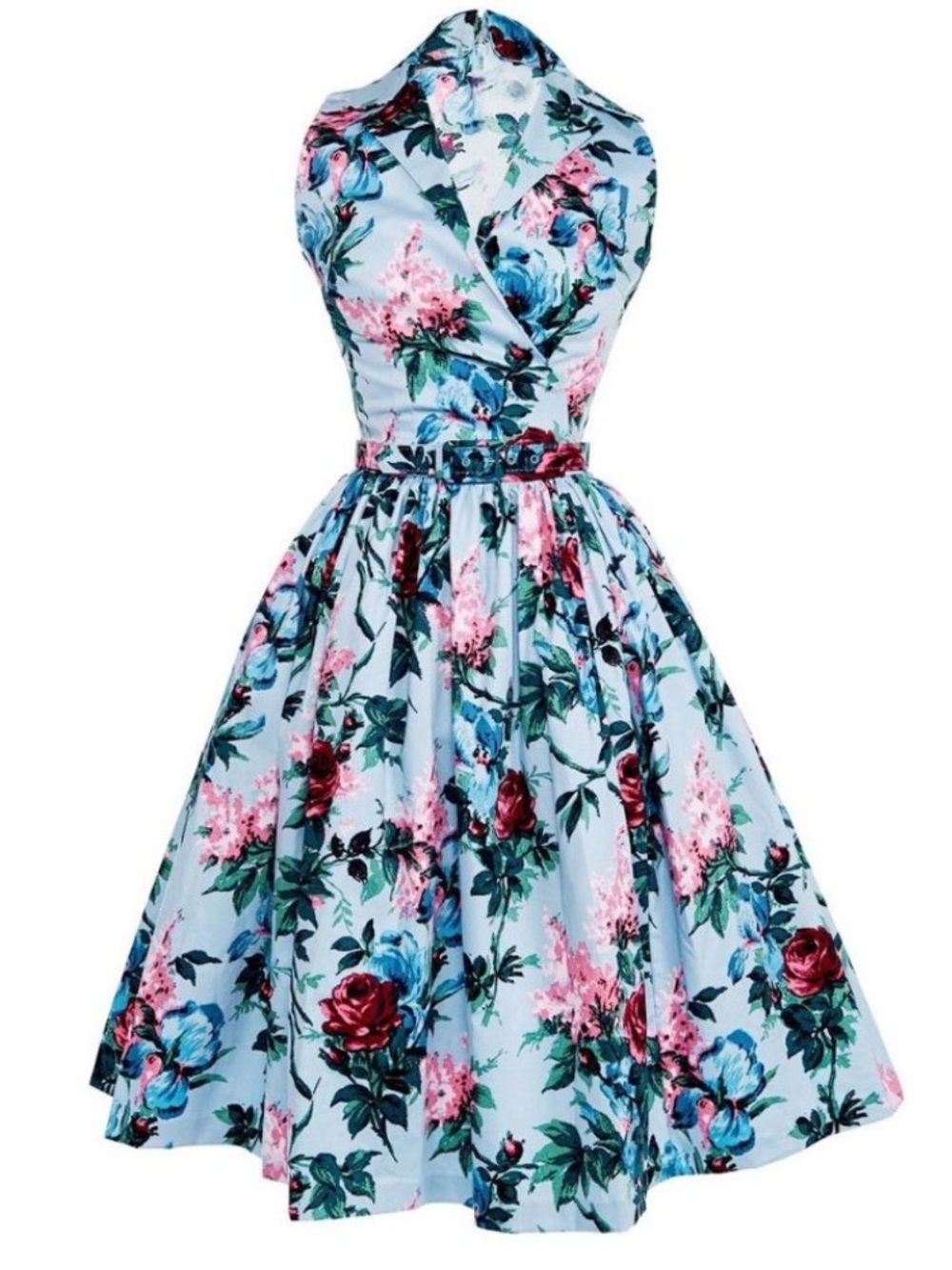 3X blue floral Edie - Picture 2 of 7